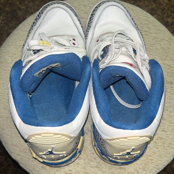 Size 9 - Air Jordan 3 Retro 2011 True Blue Project Restoration Ready Shoes - Picture 3 of 15